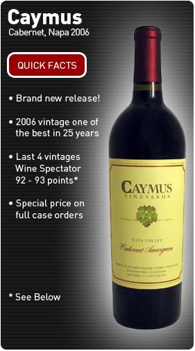 Caymus Cabernet 2006