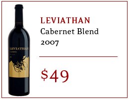 Leviathan Cabernet Blend 2007 - $49