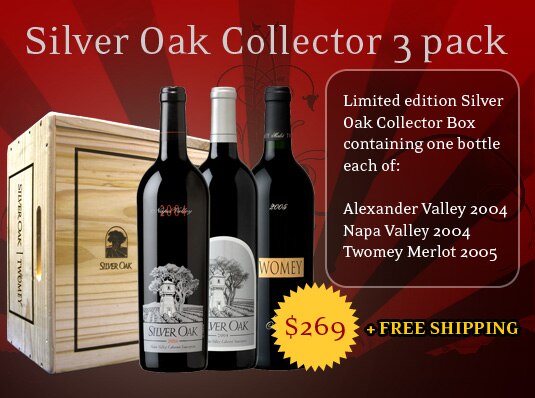 Silver Oak 2 Bottle Gift Set