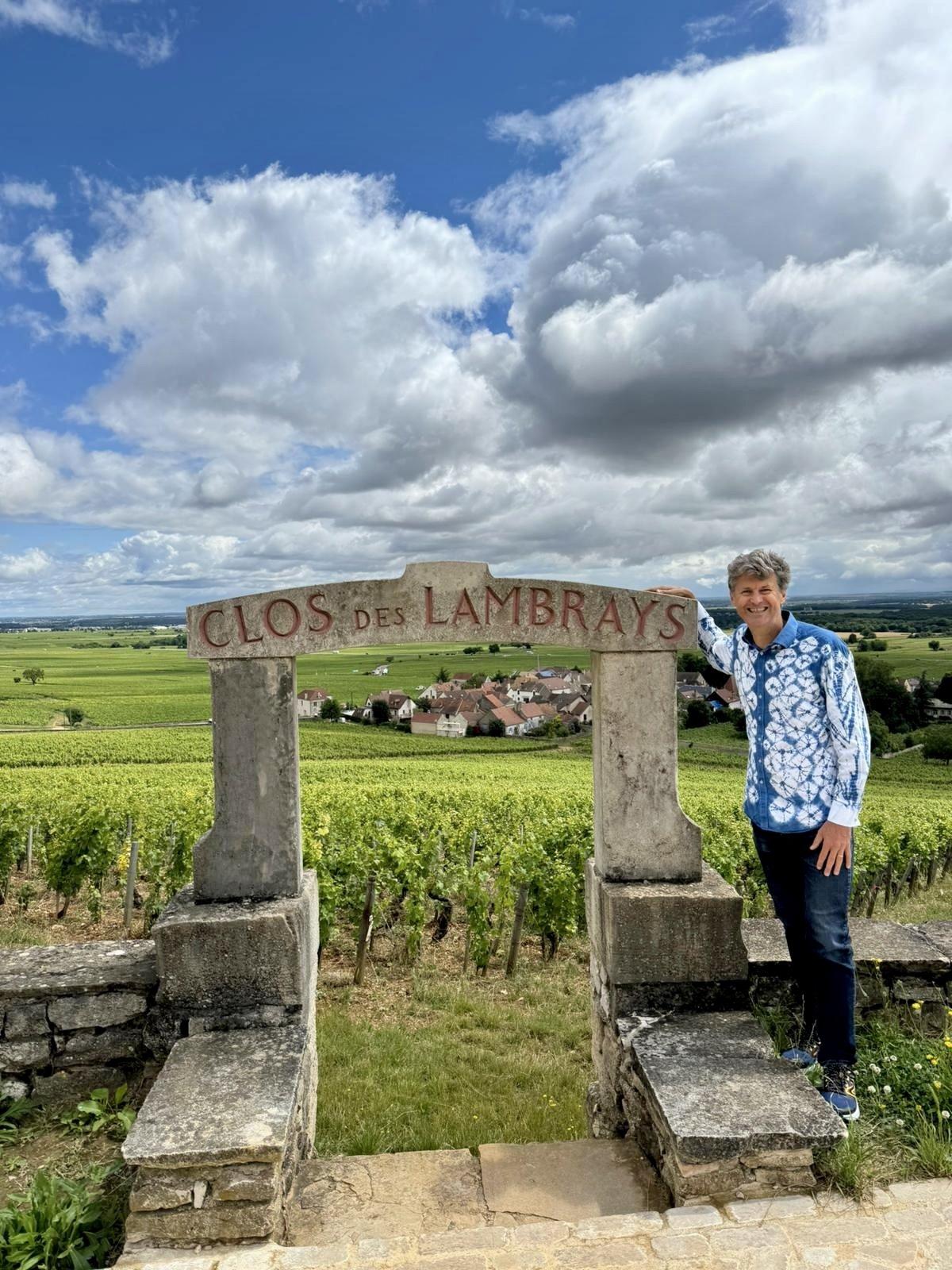 A private tasting with a Burgundy winemaker
